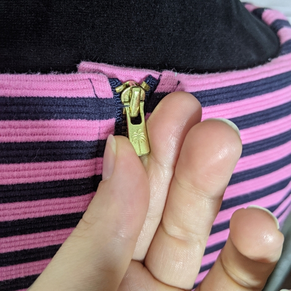 lilly pulitzer • brielle stripe fit & flare dress - Picture 7 of 9